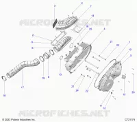 TRASMISSIONE, CLUTCH COVER AND DUCTING