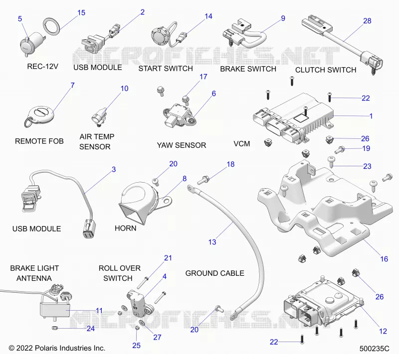 ELETTRICO, COMPONENTS 1