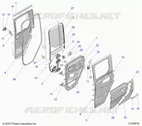 PORTE ASSEMBLY, REAR