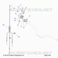 MOTORE, THROTTLE CONTROL ASM.