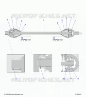 TRASMISSIONE, HALF SHAFT, FRONT