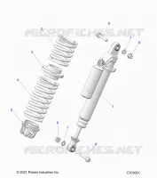 SUSPENSION, SHOCK ANTERIORE MOUNTING