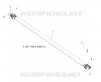 TRASMISSIONE, FRONT PROP ALBERO