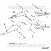 SOSPENSIONI ANTERIORI CONTROL ARMS