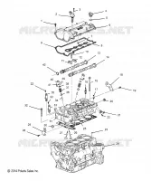 ENGINE, CILINDRO HEAD AND RELATED PARTS