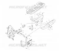 RACK ANTERIORE   PARAURTI MONTAGGIO