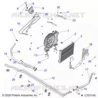 ENGINE, SISTEMA DI RAFFREDDAMENTO