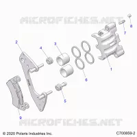 FRENO ANTERIORE CALIPER