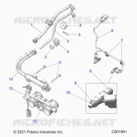 SISTEMA DI ALIMENTAZIONE CARBURANTE, RAIL, LINES AND THROTTLE BODY