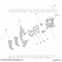 FRENO ANTERIORE CALIPER