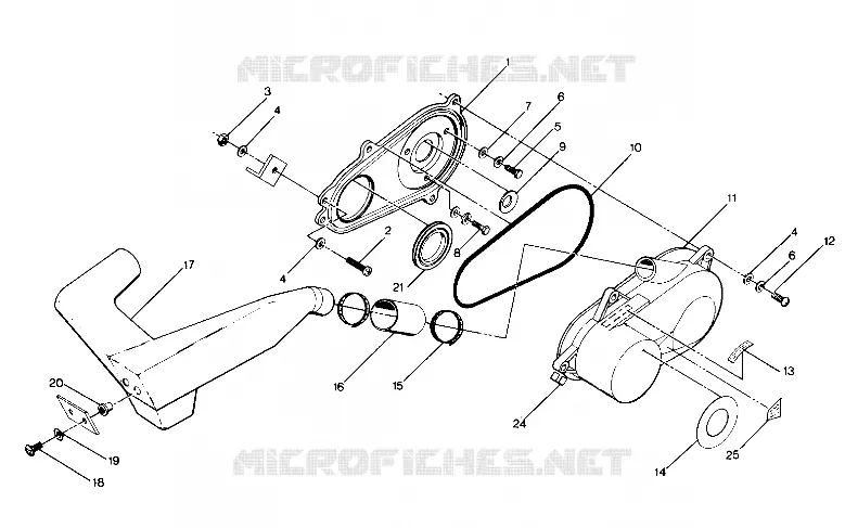 COPERCHIO FRIZIONE ASSEMBLY (4913501350020A)