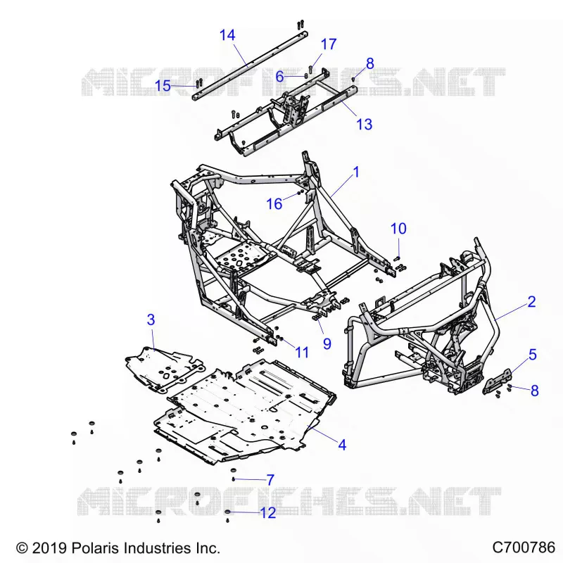CHASSIS, MAIN FRAME AND SCIARED PLATES