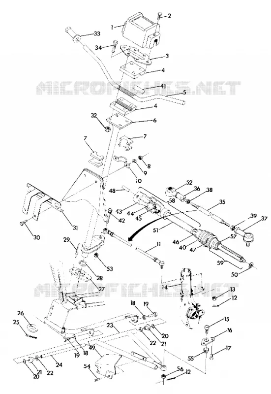 INSIEME DELLO STERZO 4X4 -- UPDATED 4/89 (49173717370015)