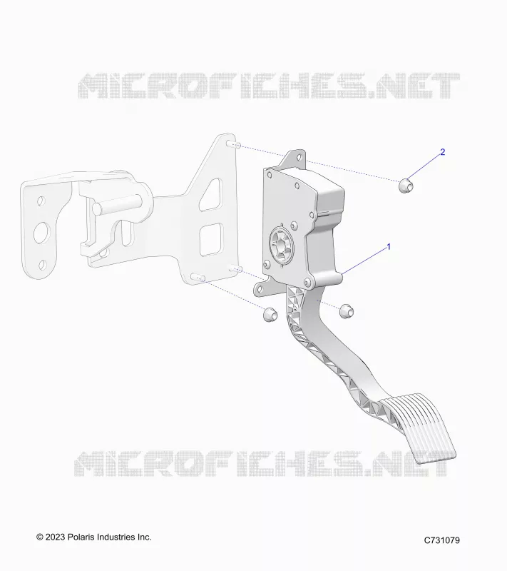 ENGINE, ACCELERATORE PEDALE