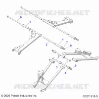 SOSPENSIONE POSTERIORE CONTROL ARM MOUNTING