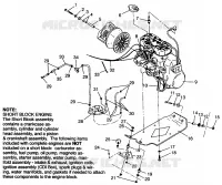 MONTAGGIO DEL MOTORE 500 CARB 0962764, 500 CARB SKS 0962564,  EUROPEAN 500 CARB (4931873187C008)