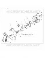 FRENO POSTERIORE CALIPER