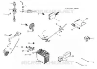 INTERRUTTORI, HARNESS and PARTS