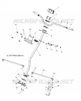 STEERING, H-BAR, STEERING POST, TIE ROD