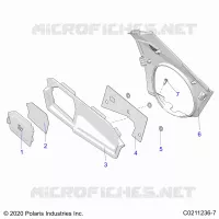 BODY, CLOSE OFF PANEL and ACCESS PANEL