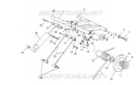POSTERIORE COPPIA ARM SPORT TOURING 0950243 and  EUROPEAN SPORT TOURING (4928822882C004)