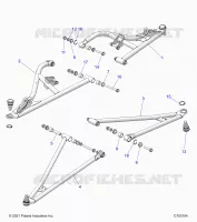 SOSPENSIONI ANTERIORI CONTROL ARMS