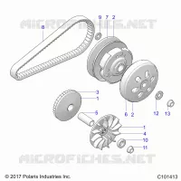 TRASMISSIONE, PRIMARY CLUTCH