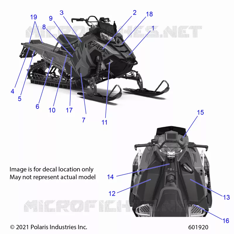DECALS TAN SIDE PANEL OPTION