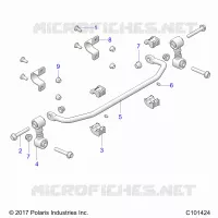 SUSPENSION, BARRA DI STABILIZZAZIONE, FRONT
