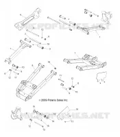 SOSPENSIONE POSTERIORE CONTROL ARMS