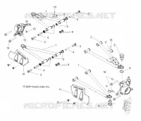 SOSPENSIONI ANTERIORI CONTROL ARMS