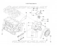MOTORE, WATER SISTEMA DI RAFFREDDAMENTO