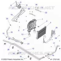 ENGINE, SISTEMA DI RAFFREDDAMENTO