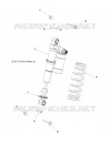 SUSPENSION, SHOCK ANTERIORE, MOUNTING