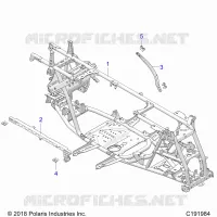 CHASSIS, TELAIO PRINCIPALE