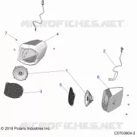 ELETTRICO, AUDIO, FRONT SPEAKER