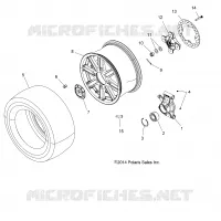 RUOTE, REAR and HUB