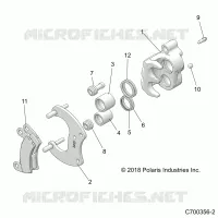 FRENO POSTERIORE CALIPER