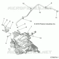 DRIVE TRAIN, MAIN SCATOLA INGRANAGGI MONTAGGIO