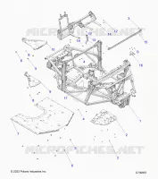 CHASSIS, MAIN FRAME AND SCIARED PLATES