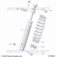 SUSPENSION, SHOCK ANTERIORE