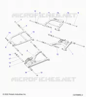 SOSPENSIONE POSTERIORE CONTROL ARMS