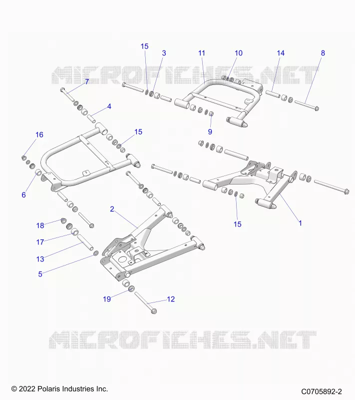 SOSPENSIONE POSTERIORE CONTROL ARMS