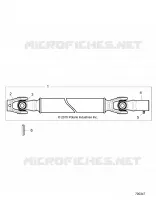 DRIVE TRAIN, FRONT PROP ALBERO