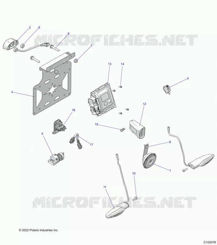 ELETTRICO, SWITCHES, HORN AND ECM