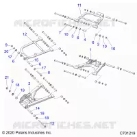 SOSPENSIONE POSTERIORE CONTROL ARMS
