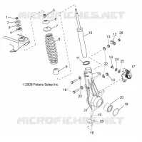 SUSPENSION, ANTERIORE MONTANTE