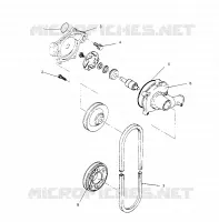POMPA DELL'ACQUA XLT SP 0966676 and  EUROPEAN XLT SP E966676 (4931703170C012)