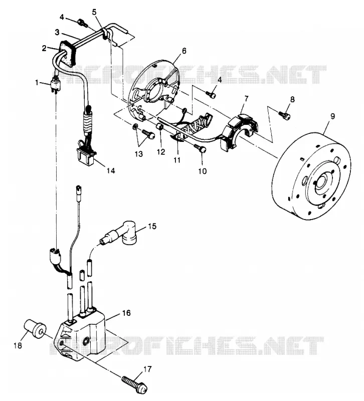 MAGNETO 500 EFI 0973774 (4938423842C011)