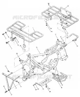 MONTAGGIO DEL TELAIO WITH RACKS (4913521352003A)